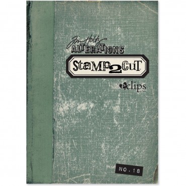 Alterations No. 18 Sizzix eclips Stamp2Cut Cartridge By Tim Holtz 657968