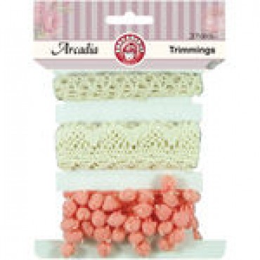 Arcadia Trim 3 Styles/1 Yard Each AA12