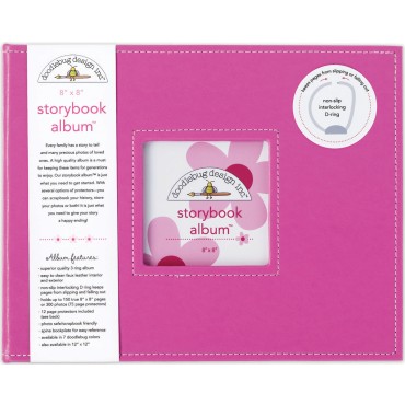 Bubblegum Storybook Album 8"X8" DBSBA8-2734