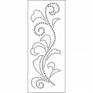Crystal Smoke Self-Adhesive Jewel Embellishments 3"X7.5" Sheet CRB05CB-103